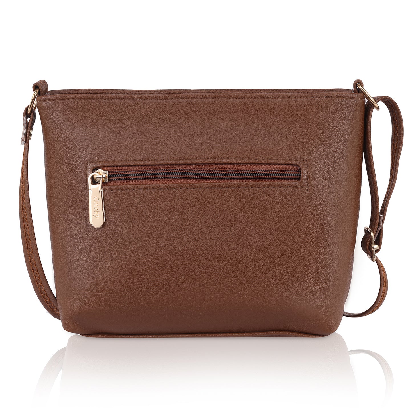 Catchy Everyday use Evening Black, Brown and Blue Sling Bag