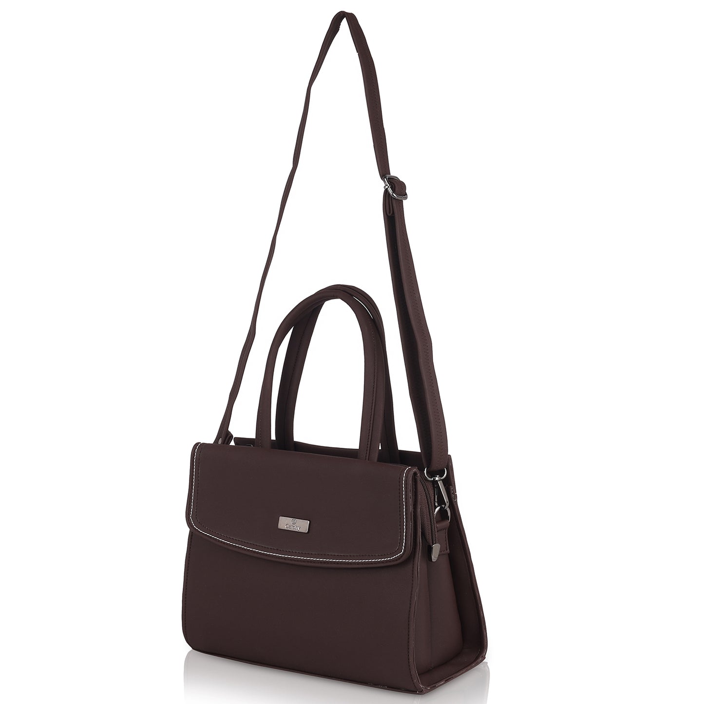 Catchy Everyday use Women Black, Brown and Tan Handbag