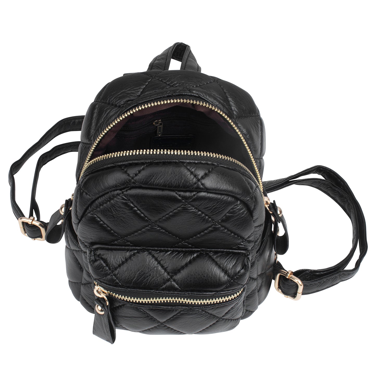 Mini Black Travel Back Pack for Women perfect for Airport Look