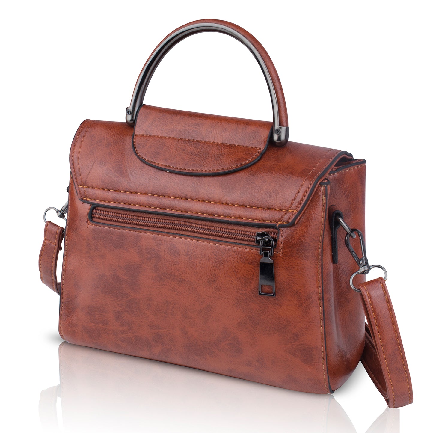 Elegant Brown Daily use Small size Women Sling Bag