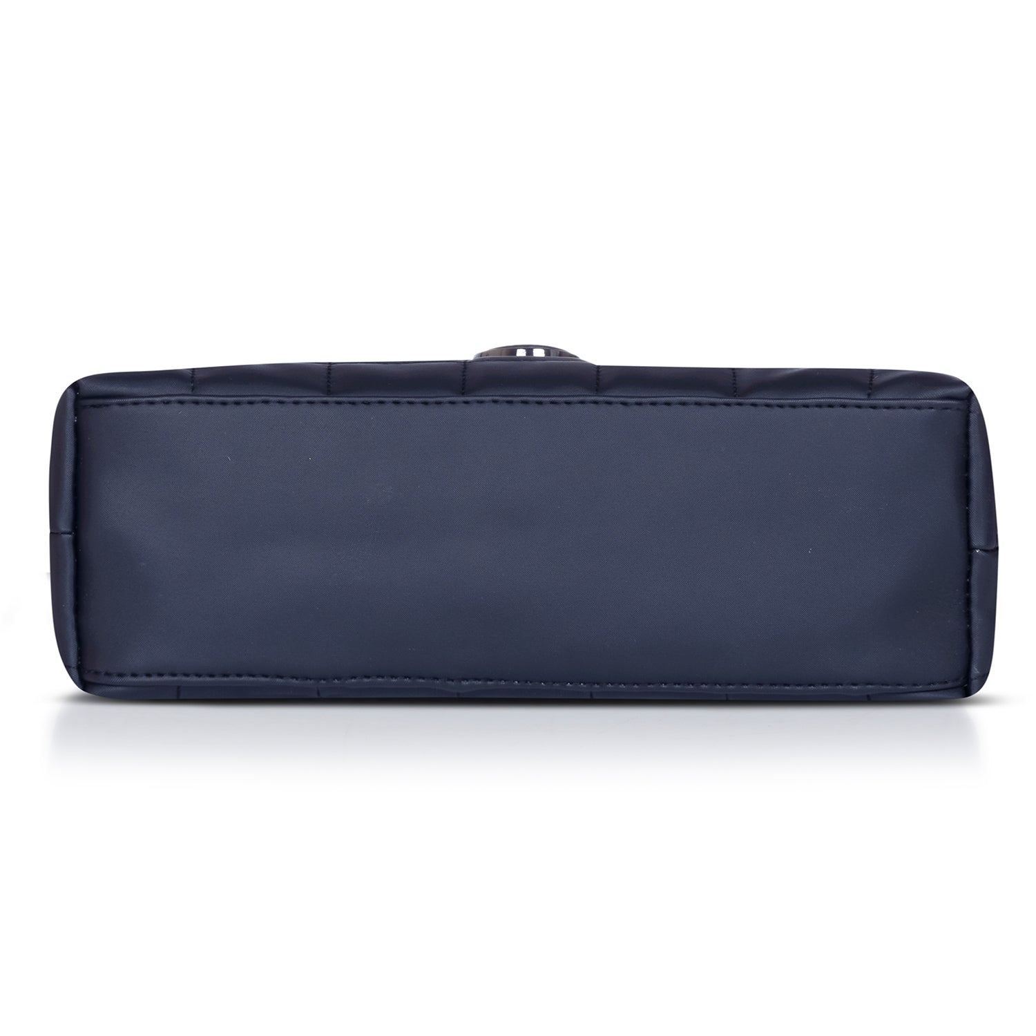 Black crossbody bag with quilted texture, designed for women seeking chic style.