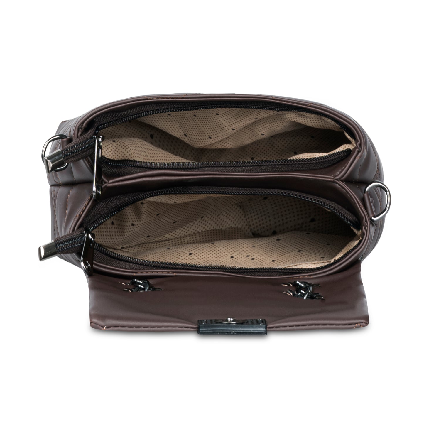 Catchy Quilted Sling Bag – Trendy shoulder sling bag with Chain Strap