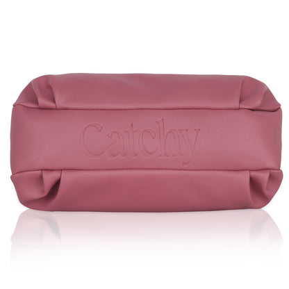 Catchy Everyday use Evening Beige, Black and Pink Sling Bag