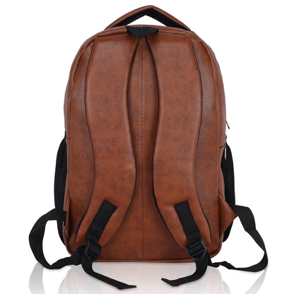 Catchy Everyday use Laptop Backpack in Black & Brown