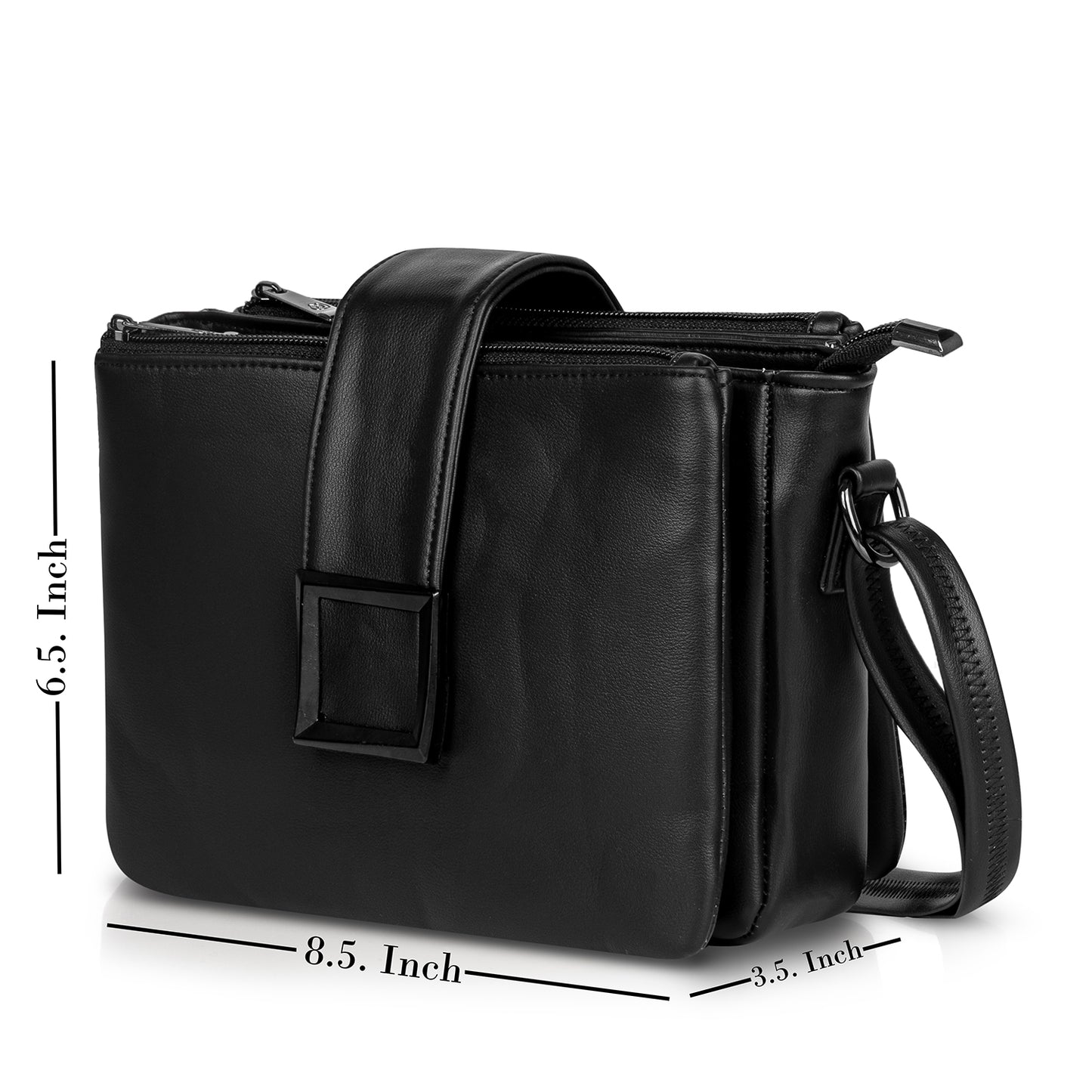 Catchy's Everyday use Black Sling Bag