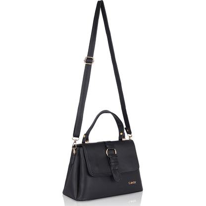 Catchy Everyday use Evening Black & Brown Sling Bag