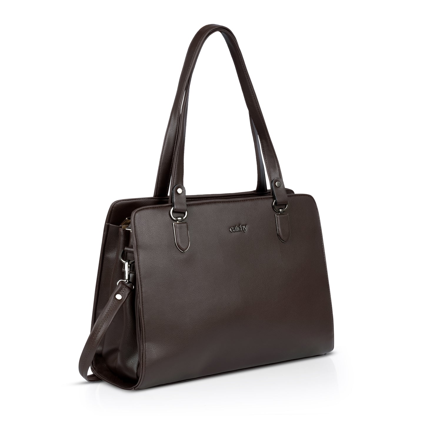 Catchy Classic PU Tote Bag – Stylish Handbag for Work & Casual Outings