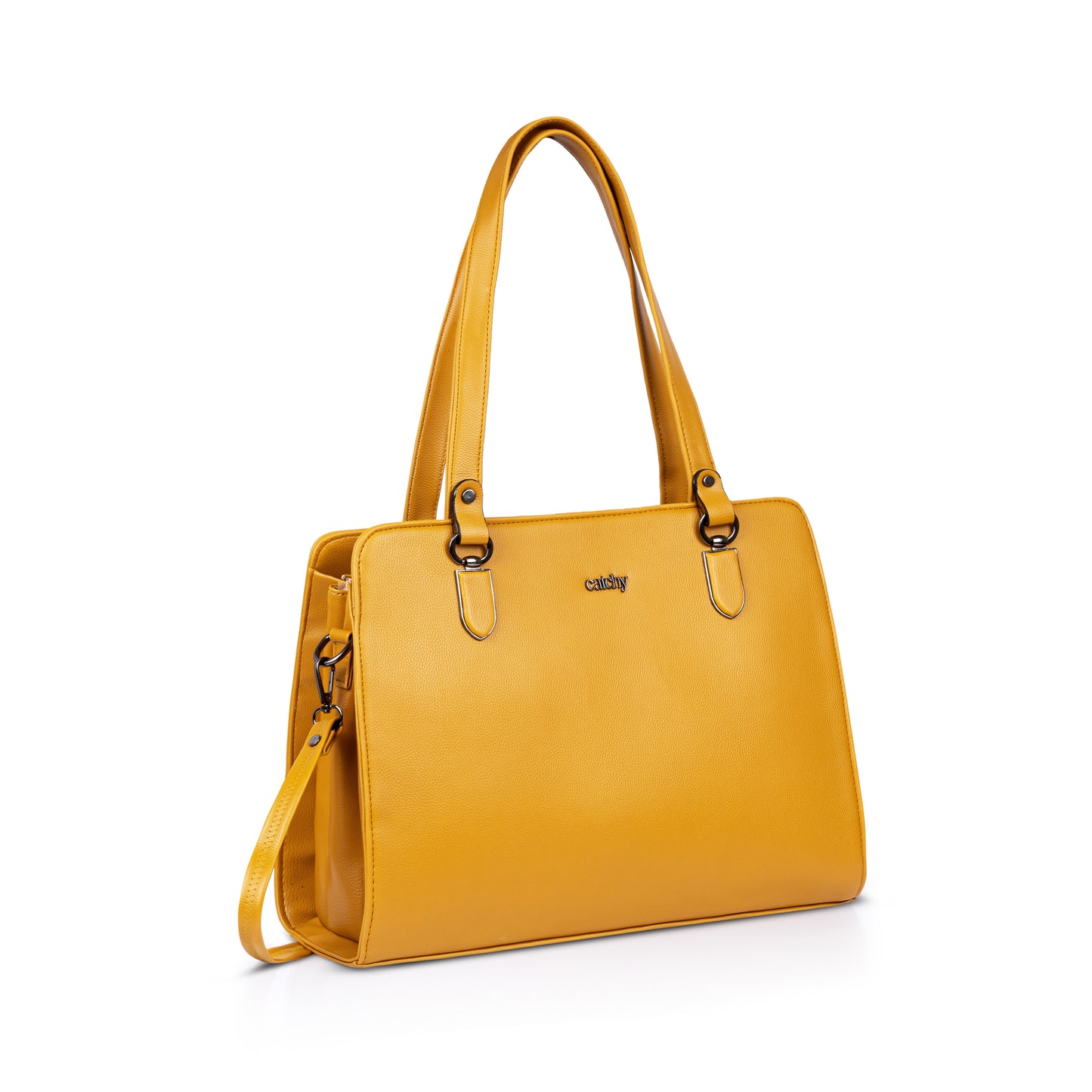 Catchy Classic PU Tote Bag – Stylish Handbag for Work & Casual Outings