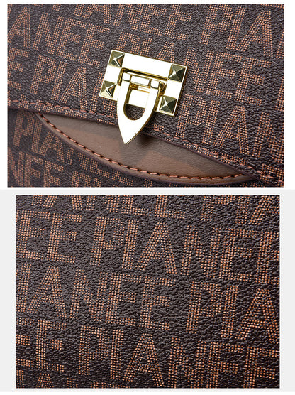 Stylish brown sling bag, designed for effortless fashion and function.