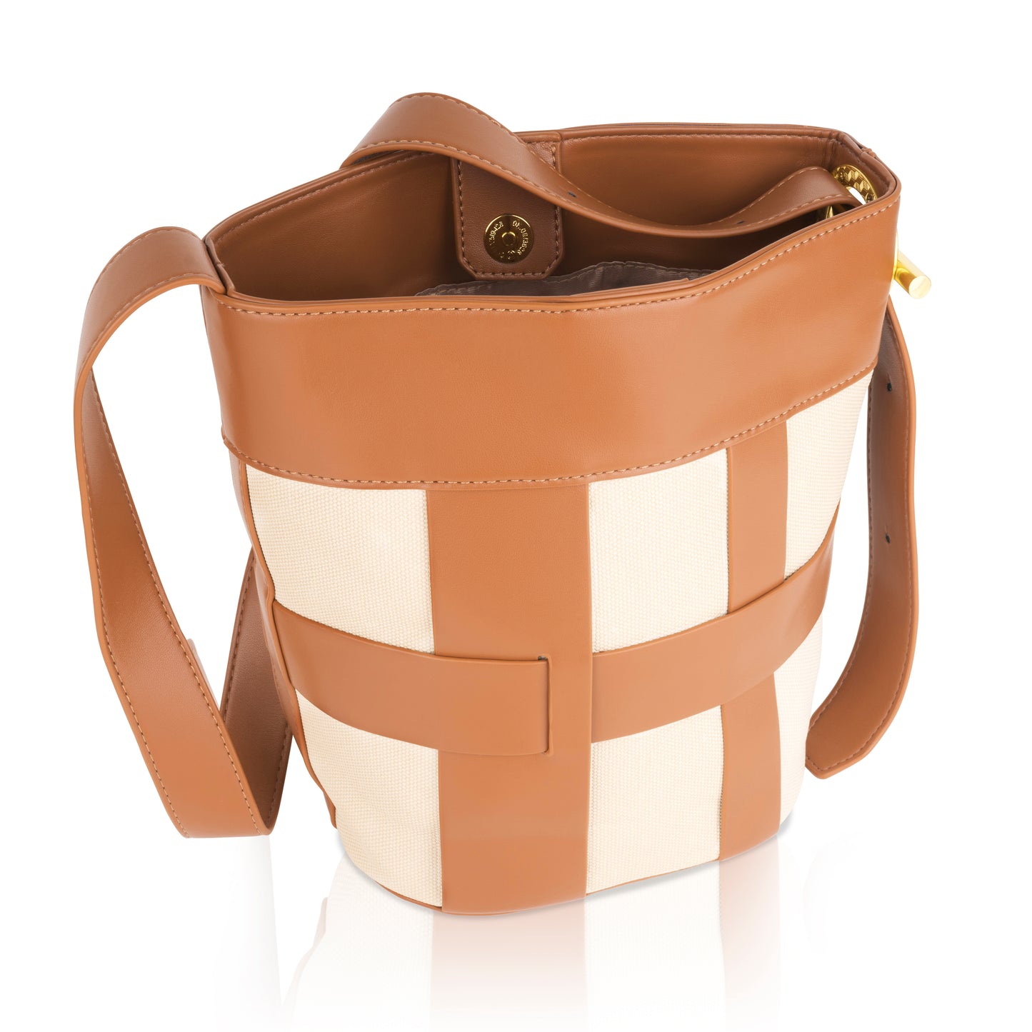 Angeline's Canvas Material Classic Bucket Style Women Handbag