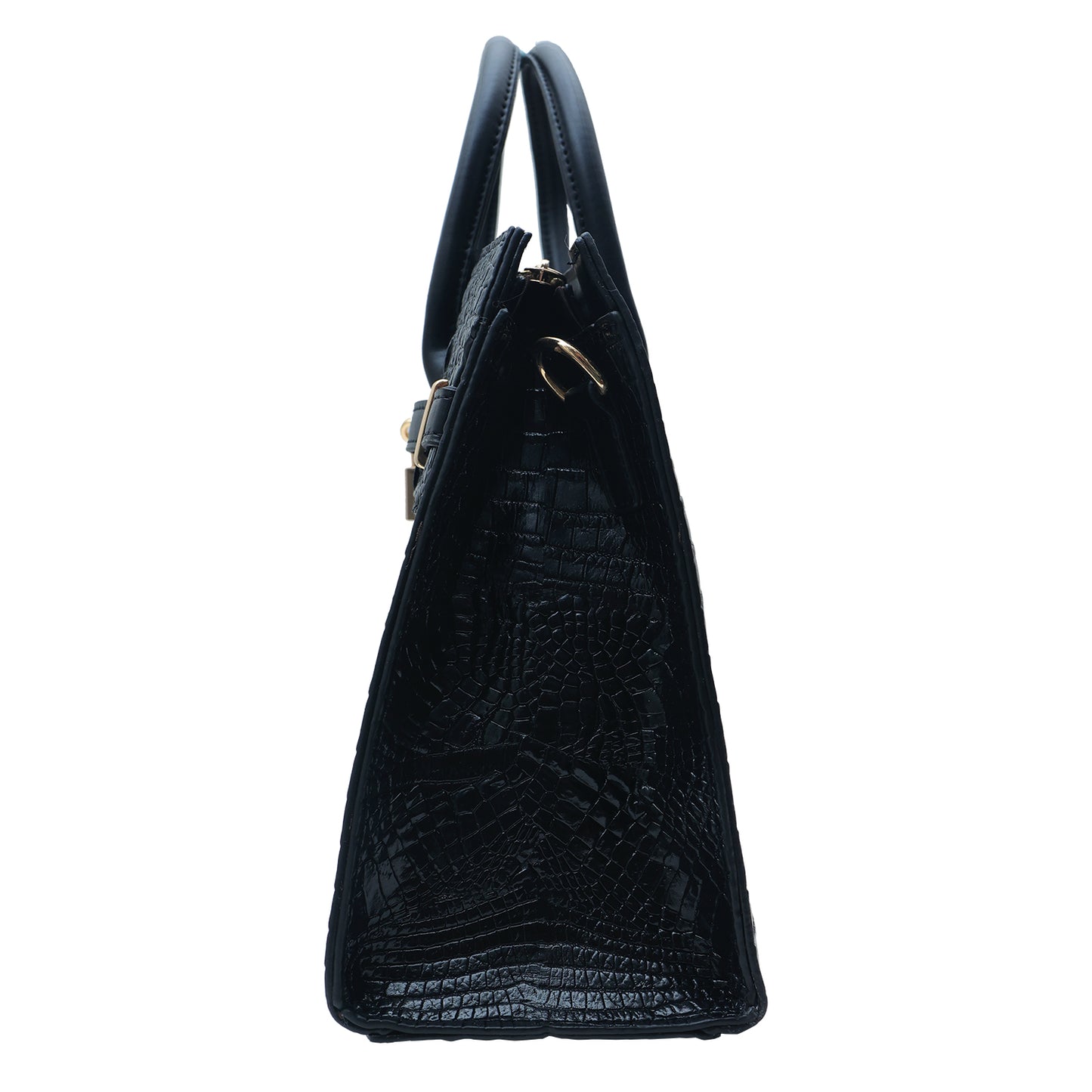 Angeline's Handbag with Lock Design