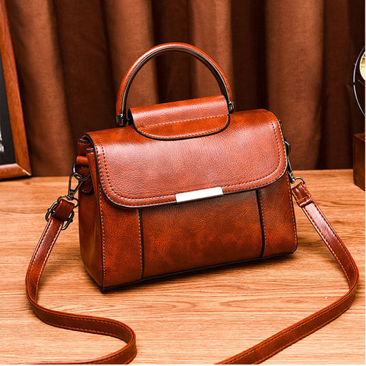 Angeline's Elegant Brown Daily use Small size Women Sling Bag